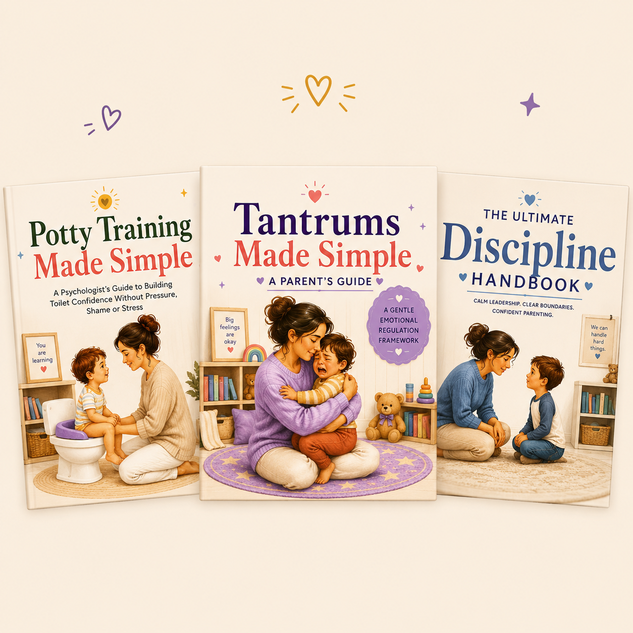 Parenting Guide Bundles - Potty Training, Discipline and Tantrums